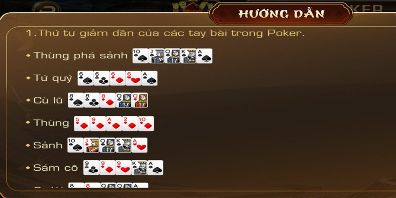 Tất cả bộ liên kết trong Poker online mà hội viên cần biết